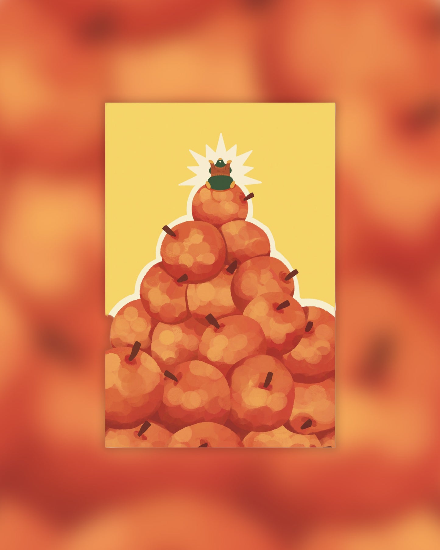 Apple Orchard Rat Print