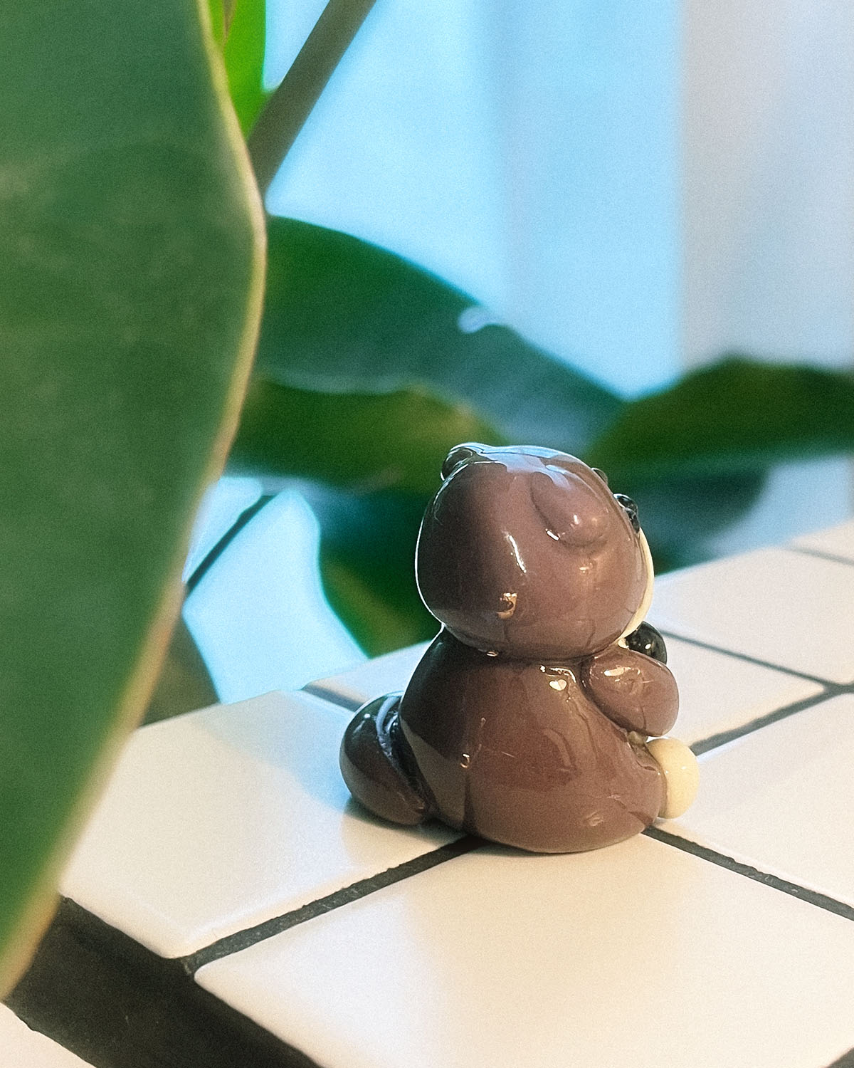 Heartbroken Cat Figure