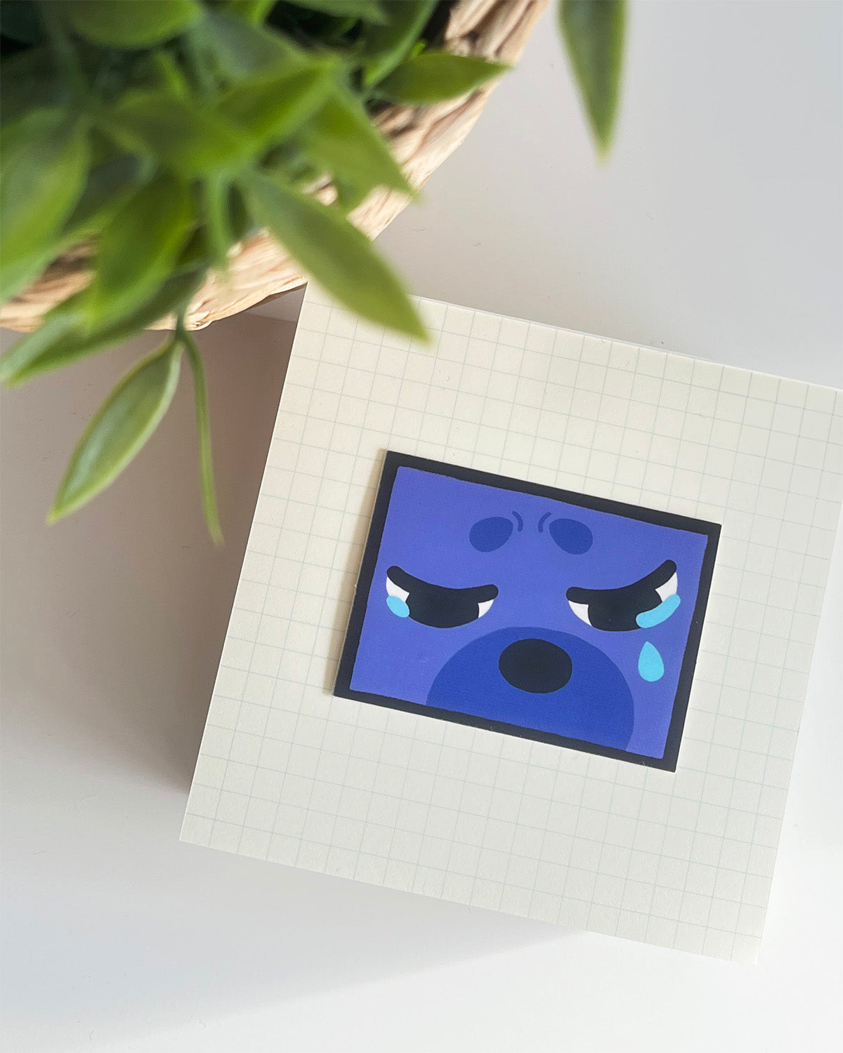 Lonely Seal Soft Matte Sticker