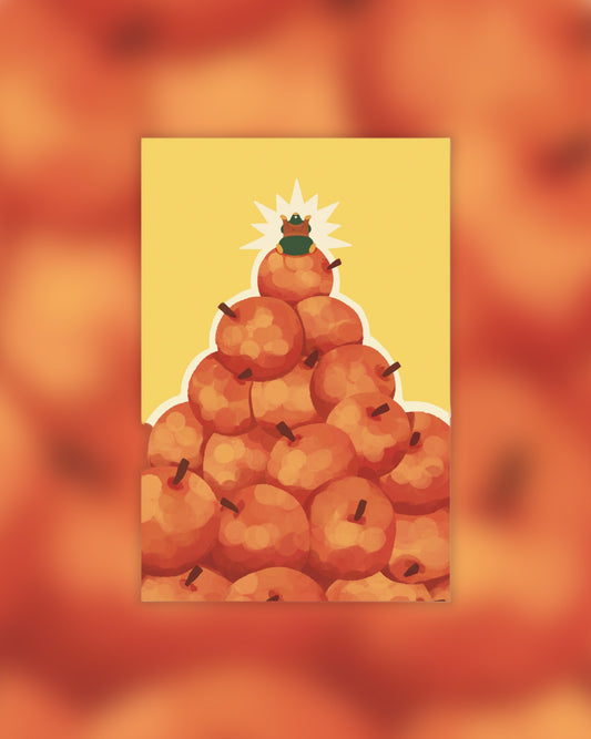 Apple Orchard Rat Print