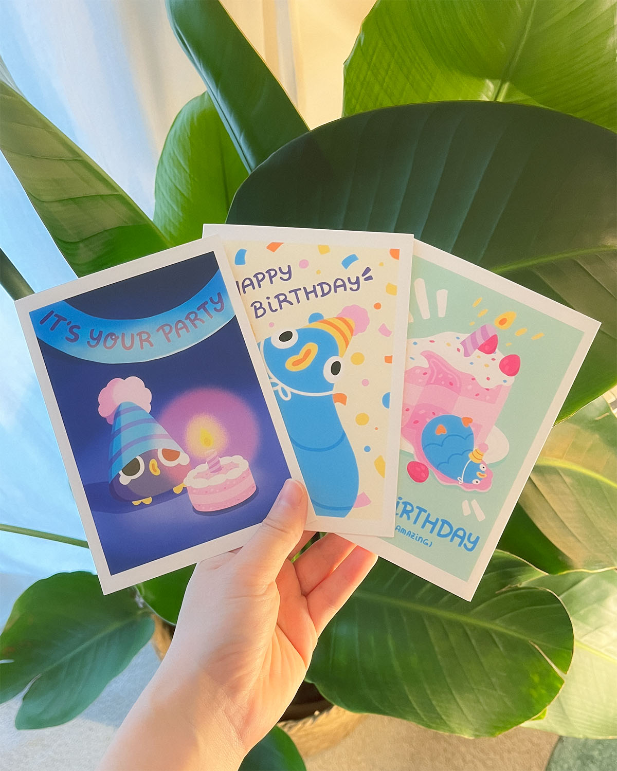 Birthday Birds Cards