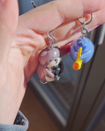 Heartbroken Cat Pendant