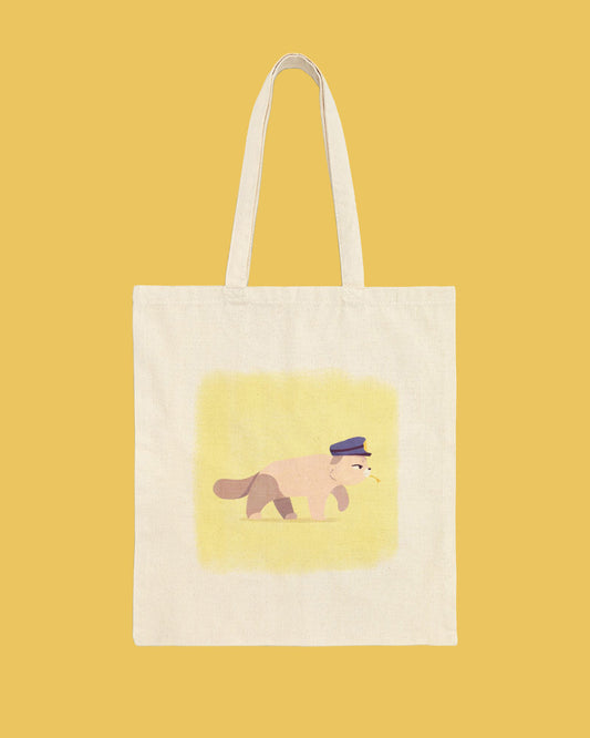 Security Cat Tote Bag